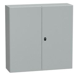 Obudowa S3D 1000x1000x300mm z płytą montażową i drzwiami podwójnymi  NSYS3D101030DP