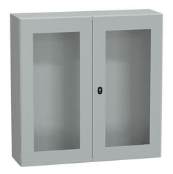 Obudowa S3D 1000x1000x300mm z drzwiami podówjnymi transparentnymi  NSYS3D101030DT