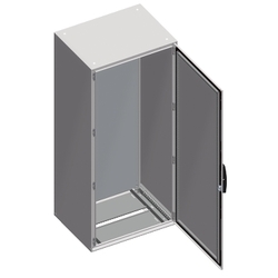 Obudowa SM 1800x1600x500mm z płytą montażową i drzwiami podwójnymi  NSYSM1816502DP