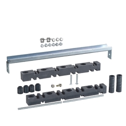 Zestaw 2 pioziomych wsporników szyn 3200A 500mm NSYBHS500