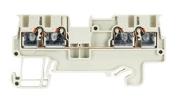 Złącze przelotowe 1,5mm2 sprężynowe PUSH-IN szare WTP 1,5 D2/2 56.202.5155.0
