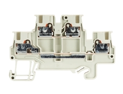 Złącze piętrowe 1,5mm2 sprężynowe PUSH-IN szare WTP 1,5 E 56.202.7055.0