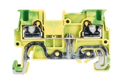 Złącze przelotowe PE 1,5mm2 sprężynowe PUSH-IN żółto-zielone WTP 1,5 PE 56.202.9055.0