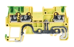 Złącze przelotowe PE 1,5mm2 sprężynowe PUSH-IN żółto-zielone WTP 1,5 D1/2 PE 56.202.9355.0