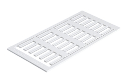 Tabliczki opisowe na linki do druku 15 x 4 mm białe (1 szt. = 24 pól) WMS SI2K02W/15N 04.410.1081.2
