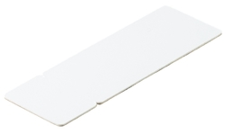 Tabliczka znamionowa samoprzylepna 60 x 100 mm biała WMS SI2K460100W 04.420.1081.2