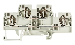 Złącze piętrowe 4mm2 sprężynowe szare WKFN 4 E/35 56.704.7055.0