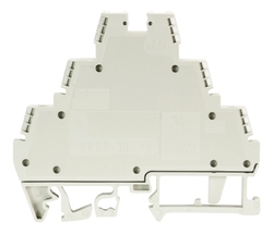 Złącze piętrowe 2,5mm2 śrubowe szare WK 2,5-3 D/U/V0 57.503.8855.0