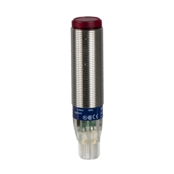 Czujnik fotoelektryczny nadajnik M18 zasięg Sn 20 m zasilanie 12 - 24V DC konektor M12 XUB0BKSNM12T