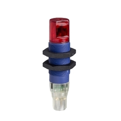 Czujnik fotoelektryczny M18 NPN NC zasięg Sn 0,1 m zasilanie 12 - 24V DC konektor M12 XUB4ANBWM12