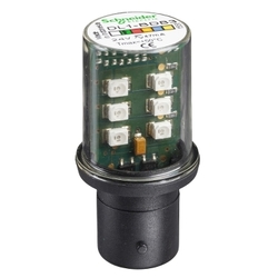 Dioda LED BA15d 24V zielona DL1BDB3