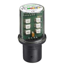 Dioda LED BA15d 24V niebieska DL1BDB6