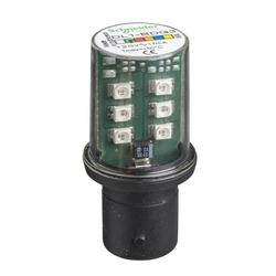 Dioda LED BA15d 110V AC zielona DL1BDG3
