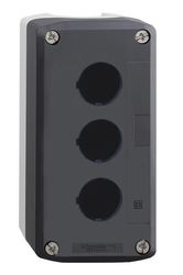 Kasetka 3 otwory ciemnoszara do personalizacji XALD03CUST01