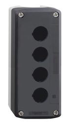 Kasetka 4 otwory ciemnoszara do personalizacji XALD04CUST01
