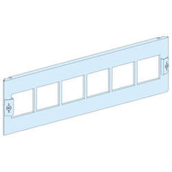 Płyta czołowa z otworem do liczników 72x72mm 03910