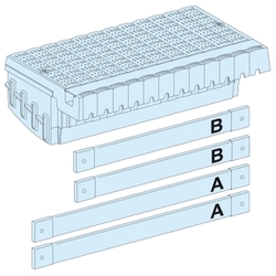 Blok rozdzielczy Polypact wtykowy z przyłączami 4P 04406