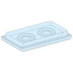 Płyty dławicowe z nacięciami 2 otwory 33-72mm IP55  08899