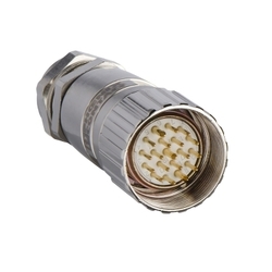 Konektor prosty męski M23 19 pinów metal IP65 XZCC23MDM190S