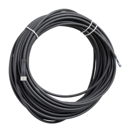 Przewód M8 3 piny konektor prosty żeński PUR IP65 - IP67 - IP69K XZCP0566L15