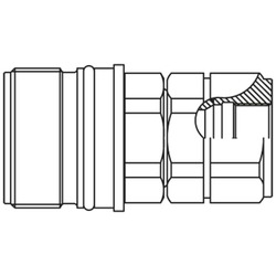 Szybkozłącze seria QHPA 1/2 BSPP gwint wew 400 BAR stal QHPA54-G4X4-C