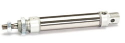 siłownik okrągły podwójnego działania Ø20mm skok 80 mm PNO-020DS-0080