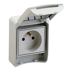 Gniazdo do Kaedra standard francuski IP65 10-16A 81140