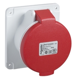 Gniazdo do Kaedra 32A 3P-N-E 380-415V IP44 50-60Hz PKF32G435