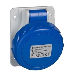 Gniazdo do Kaedra 16A 2P-E 200-250V IP67 50-60Hz PKY16F723