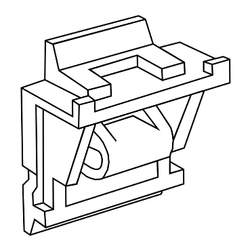 Adapter do montowaniana szynie DIN RHZ66