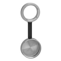 Zaślepka metalowa srebrna IP65/IP67 ZBSP3