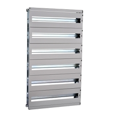 Rama modułowa z wysłonami stal do S3D/S3X/CRN 3x28MOD 800x600mm NSYDLM84