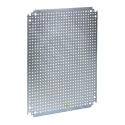 Płyta montażowa mikroperforowana do obudów wiszących 400x400mm NSYMF44