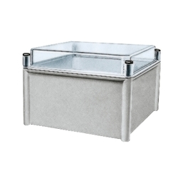 Puszka poliestrowa transparentna PLS PC 180x270x180mm NSYPLS1827G