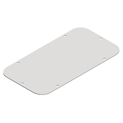 Płyta podłogowa do obudowy S3D 245x130mm NSYTLC