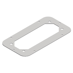 Płyta podłogowa z otworem do obudowy S3D 445x130mm NSYTLEFL