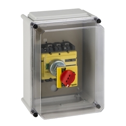 Compact INS/INV, obudowa wodoszczelna do Interpact INS250 czerwony uchwyt IP55 31205