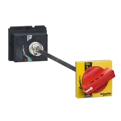 Napęd oborotowy przedłużony NSX100-250 czerwono żółty LV429340