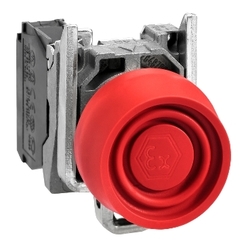Przycisk monostabilny metalowy czerwony 1NC ATEX XB4BPS42EX