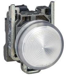 Lampka sygnalizacyjna metalowa 110V AC biała ATEX XB4BVG1EX