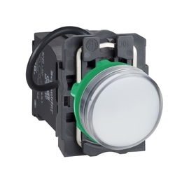 Lampka sygnalizacyjna plastikowa 400V AC biała XB5AV5B1