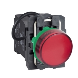 Lampka sygnalizacyjna plastikowa 400V AC czerwona XB5AV5B4