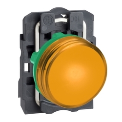 Lampka sygnalizacyjna plastikowa 110V AC pomarańczowa XB5AVG5