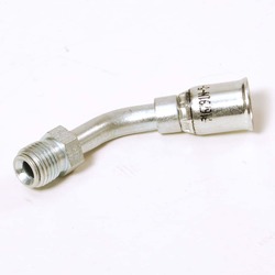 Złącze 45° kątowe seria 91 rozmiar 8 DN12 średnica wew 12,7 mm przyłącze 3/4-18 inch SAE 45° 16791N-8-8