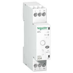 Stycznik modułowy iCT50r+20-10-230 20A 1NO 50Hz 230 VAC A9C15031