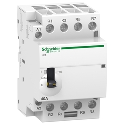 Stycznik modułowy iCT50r-63-40-230 63A 4NO 50 230 VAC A9C21864