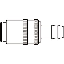 szybkozłącze DN13 pod wąż Ø 19 mm 12KBTF19MVX