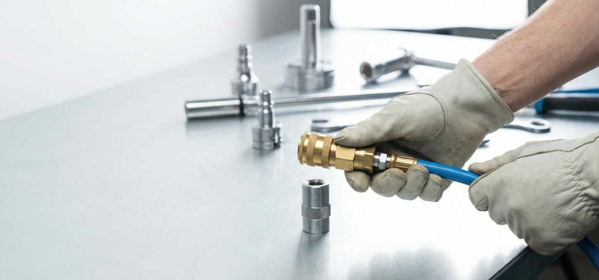 Eksploatacja, awarie i konserwacja złączek pneumatycznych