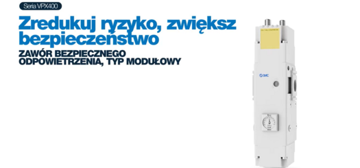 Zawory bezpiecznego odpowietrzenia SMC VPX400 – nowe zawory odpowietrzania w naszej ofercie