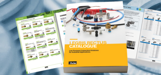 Nowy katalog Parker Legris Rectus – rozwiązania połączeniowe niskiego ciśnienia dla przemysłu